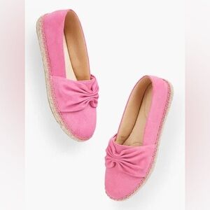 Talbots Pink Espadrille Flats